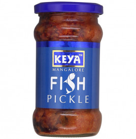 Keya Mangalore Fish Pickle  Glass Jar  270 grams